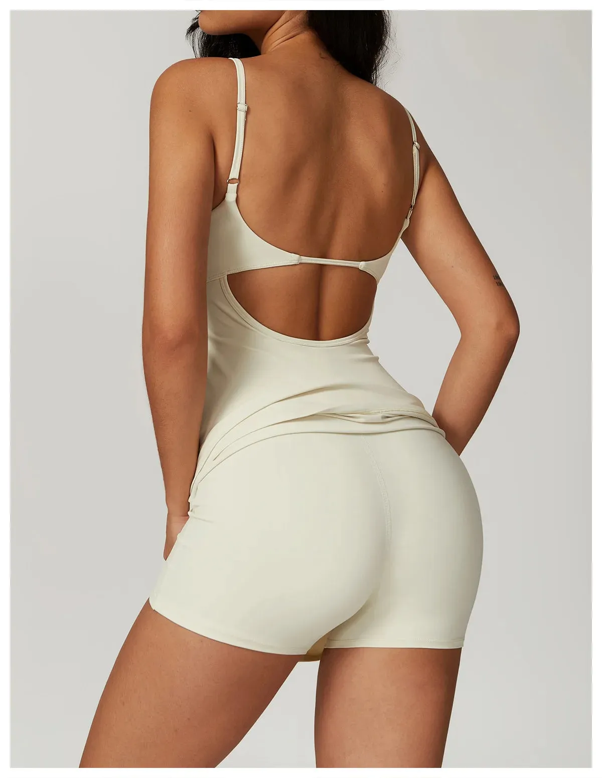 One-Piece Activewear Jumpsuit Dress