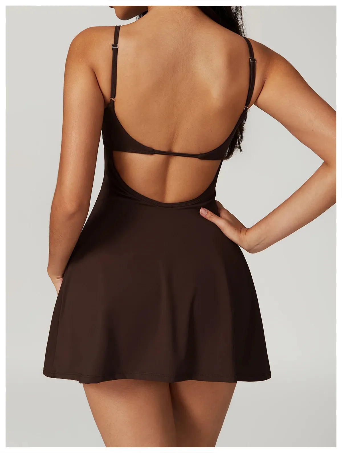 One-Piece Activewear Jumpsuit Dress