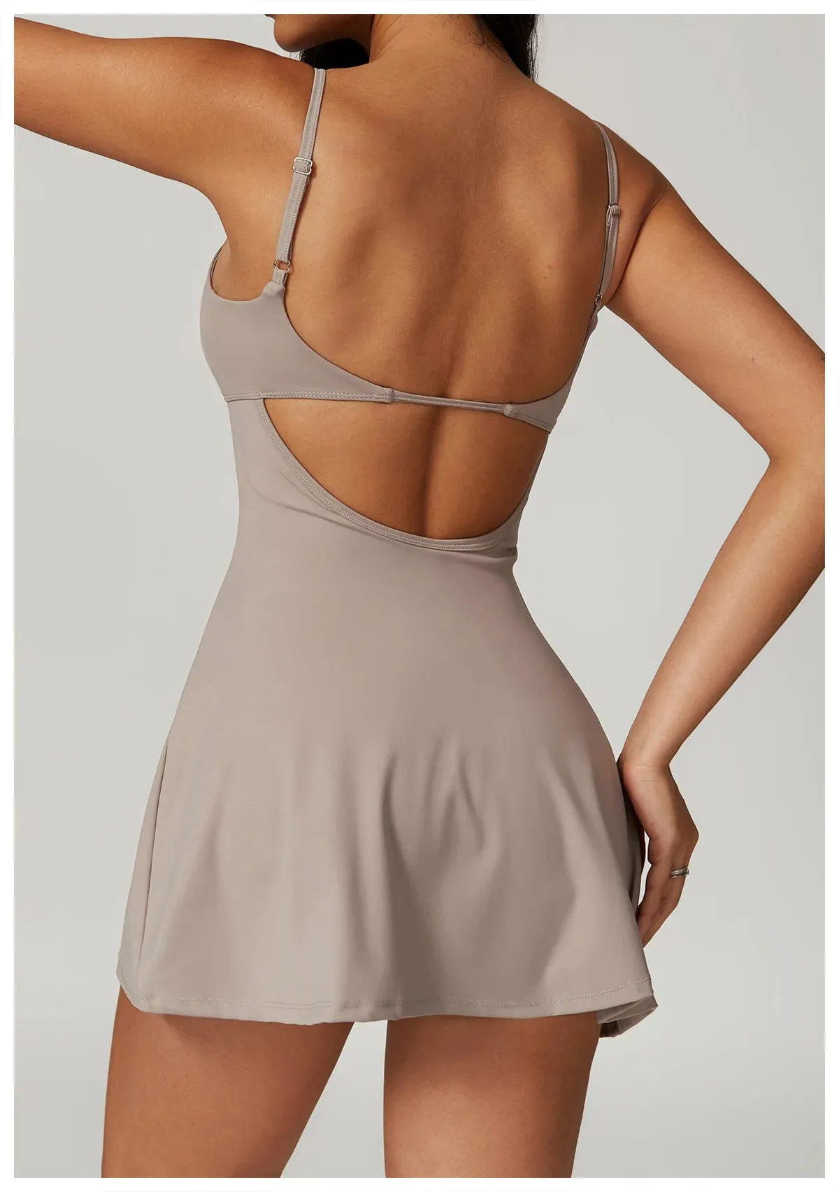 One-Piece Activewear Jumpsuit Dress