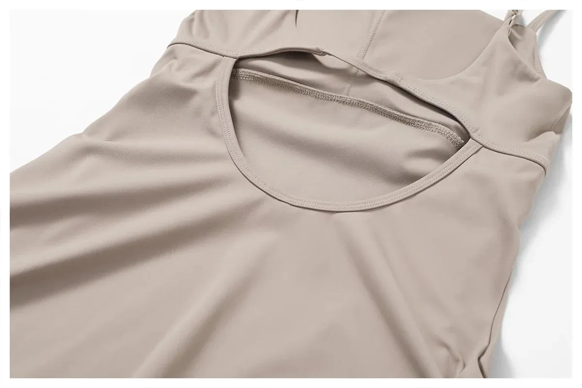One-Piece Activewear Jumpsuit Dress