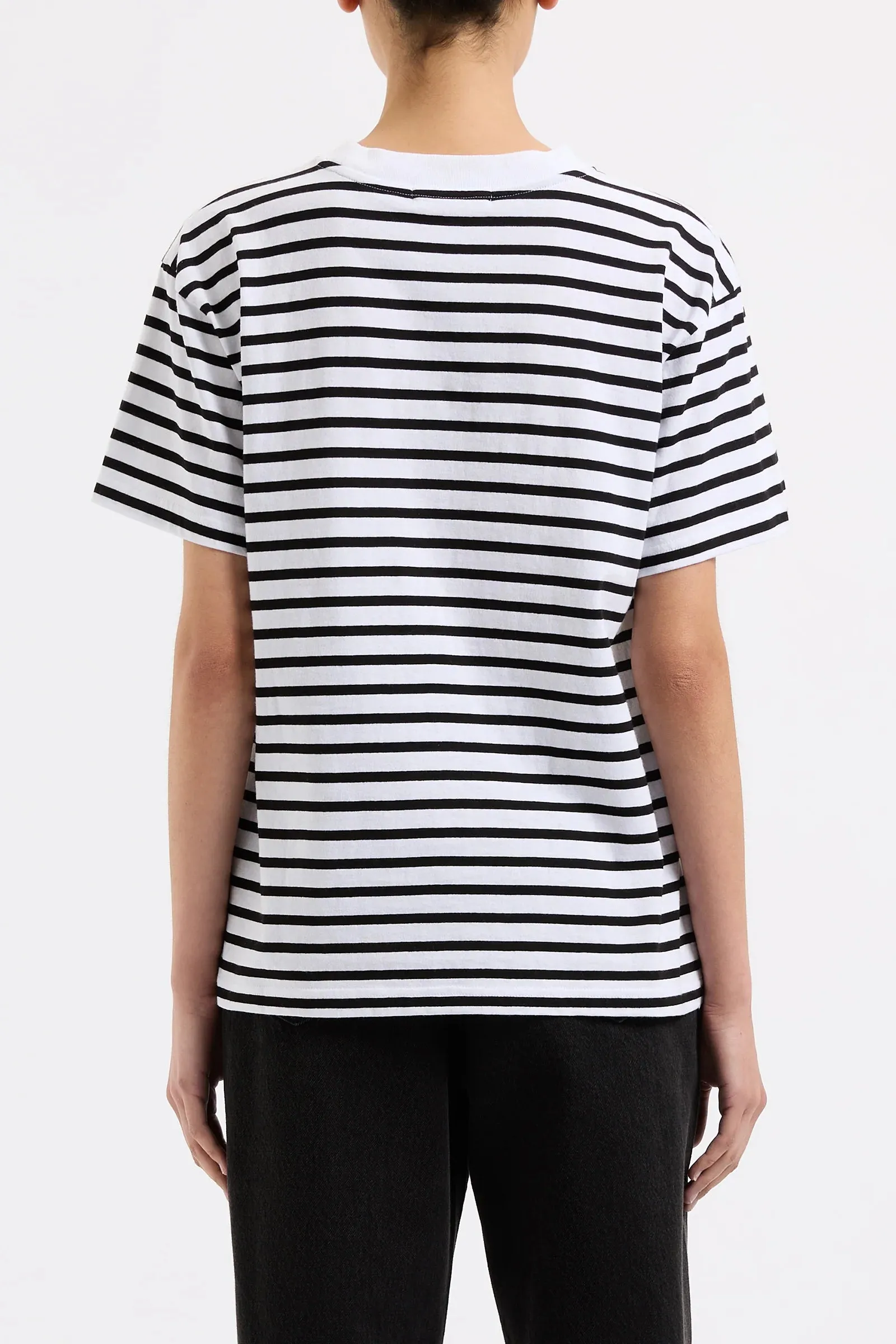 ORGANIC STRIPE BF TEE
