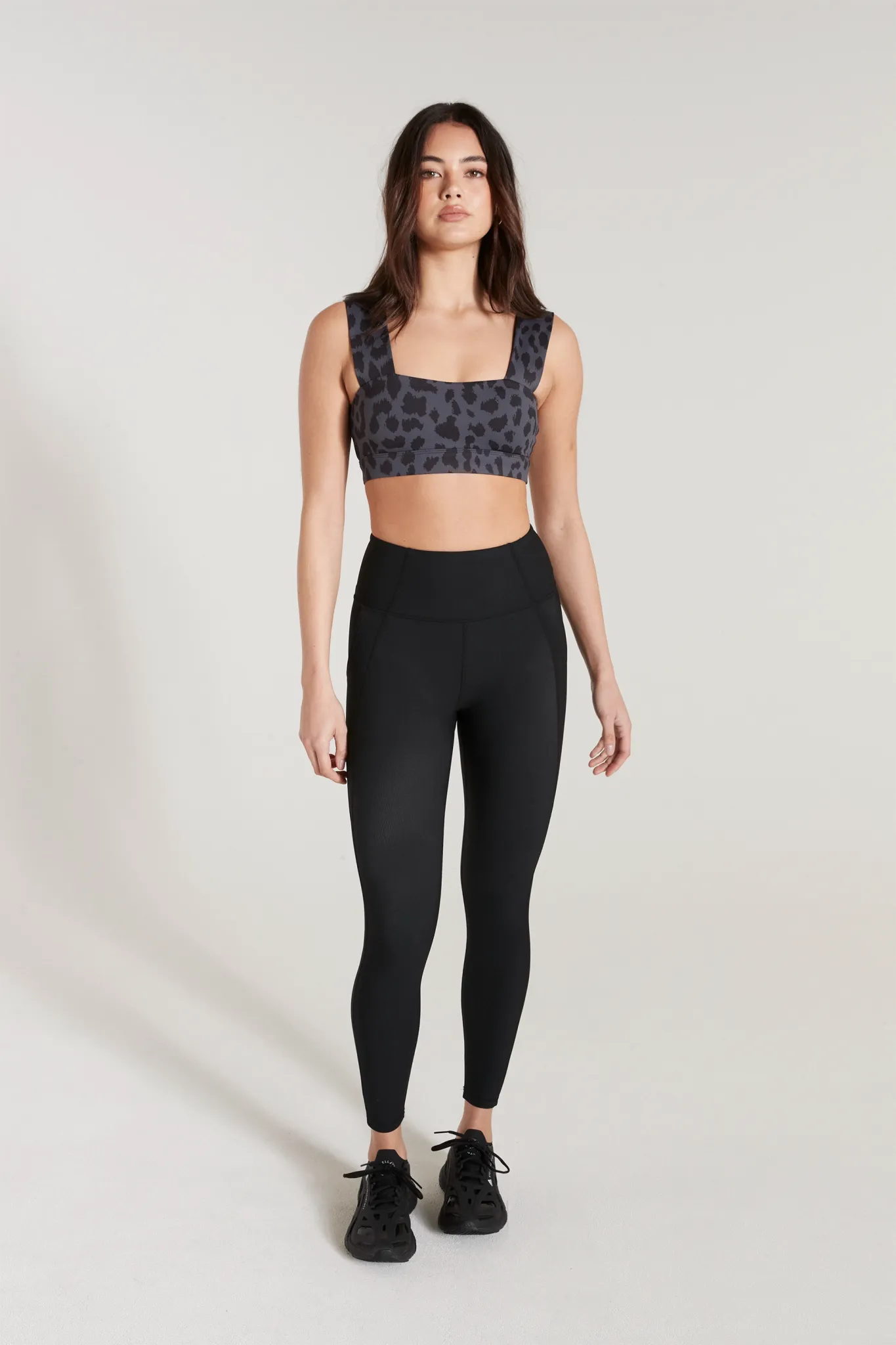 Oversized Cheetah Sports Bra