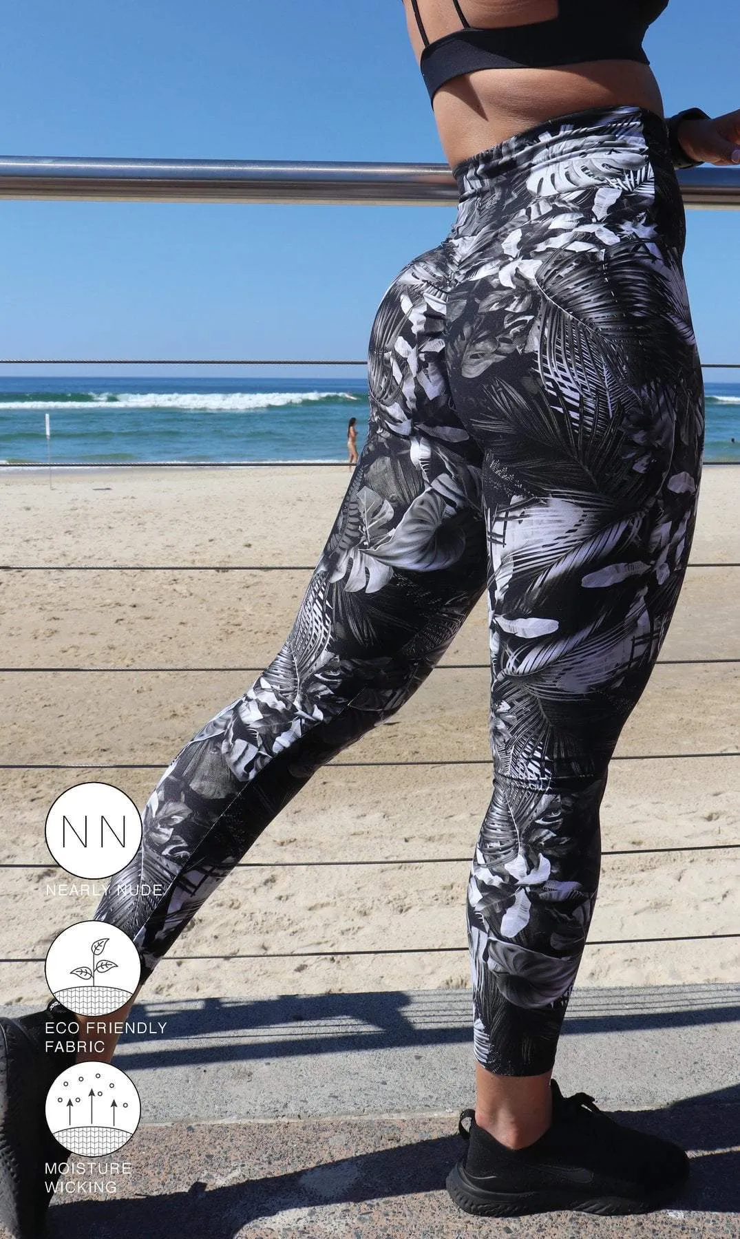 Palmy Nights Eco Scrunch Bum Leggings