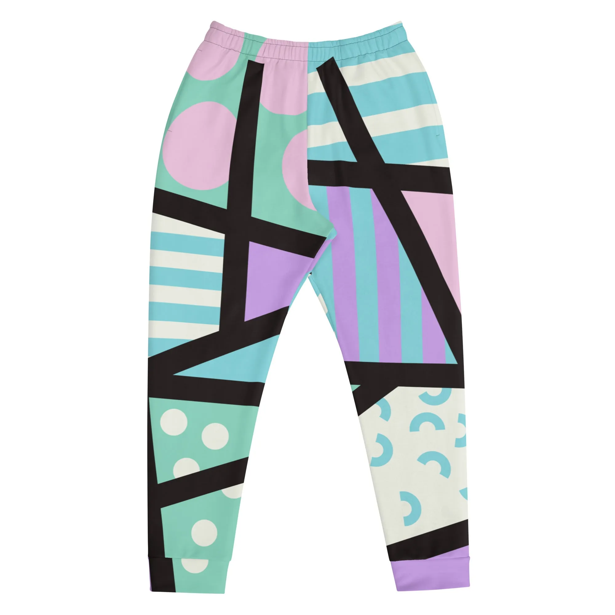 Pastel Memphis Style Men's Joggers