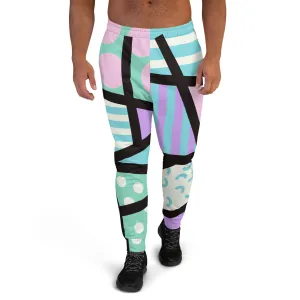 Pastel Memphis Style Men's Joggers
