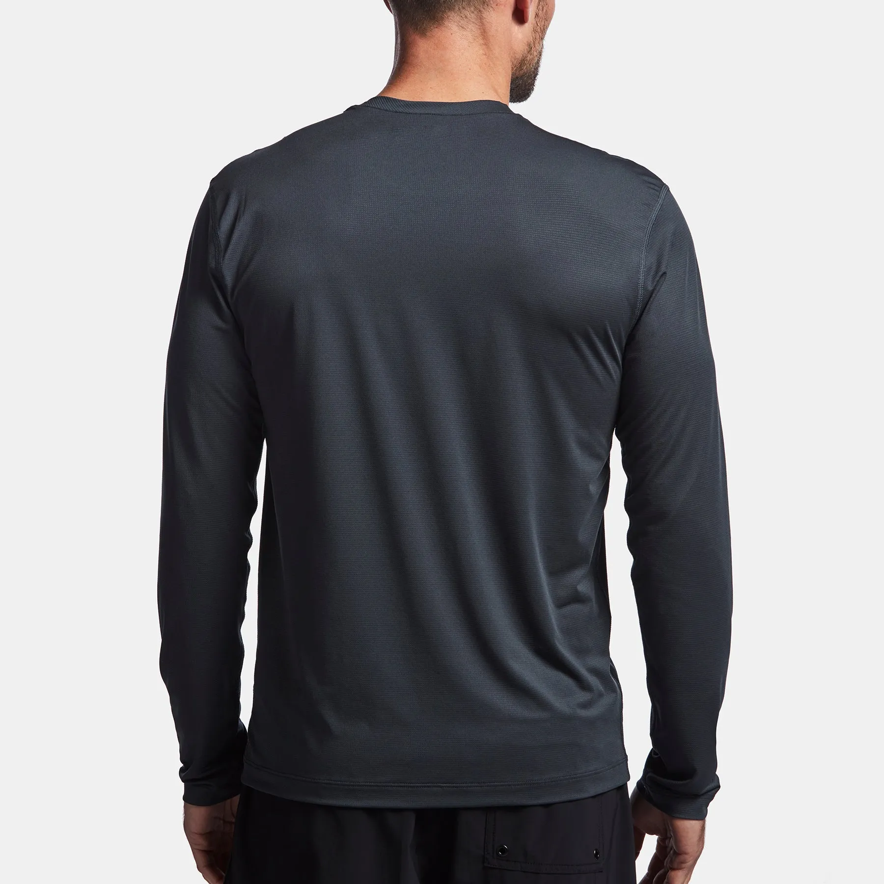 Perforated Performance Crew - Peacock