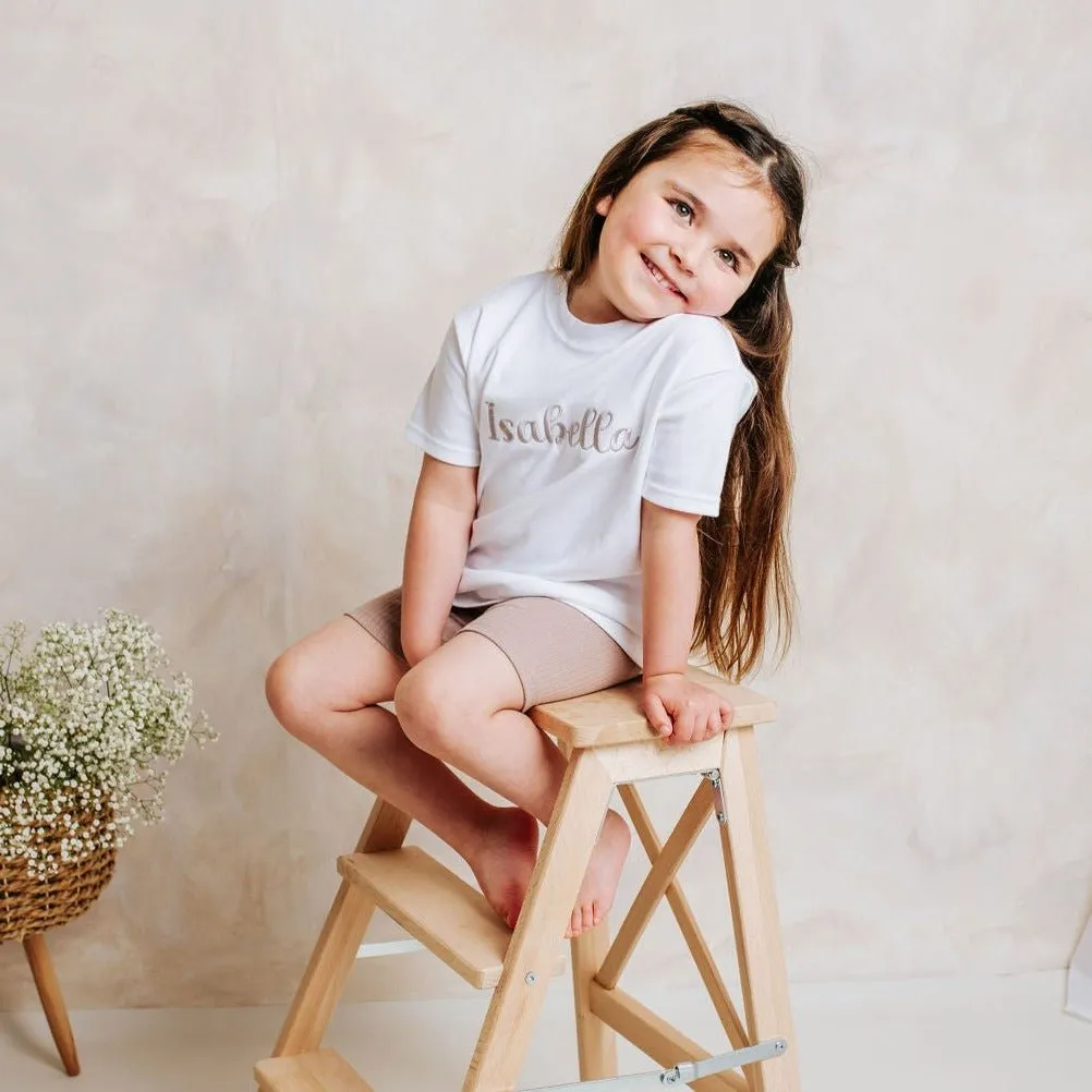 Personalised Tshirt and Sand Cycling Short Set