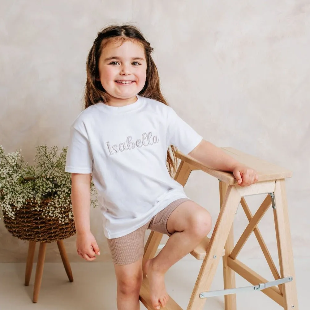 Personalised Tshirt and Sand Cycling Short Set