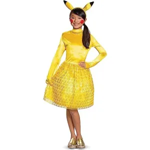Pikachu Girl Classic Costume Child