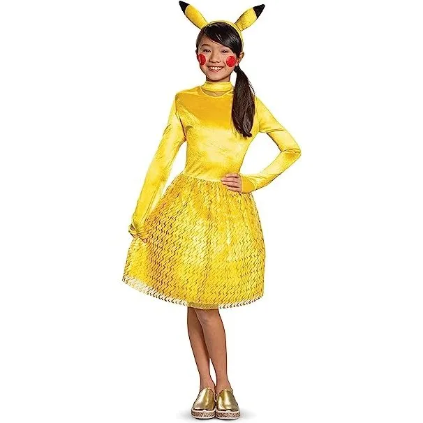 Pikachu Girl Classic Costume Child