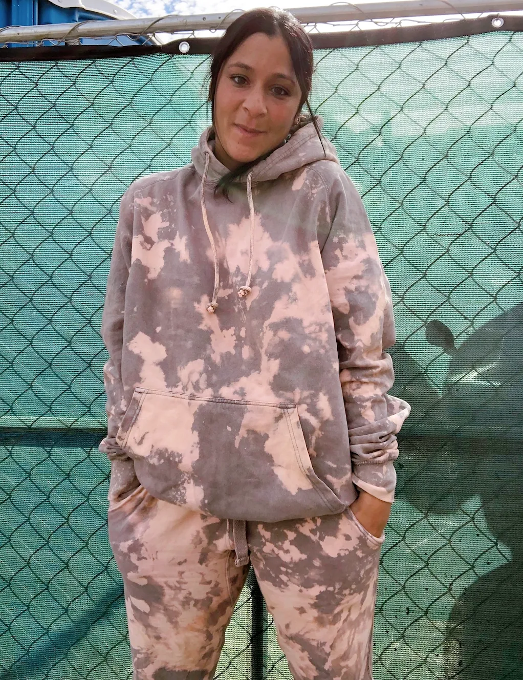 Pink Zinc Tie Dye Loungewear Set