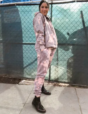 Pink Zinc Tie Dye Loungewear Set