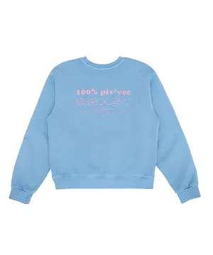 PIV'VEE Sweatshirt - Cornflower Blue