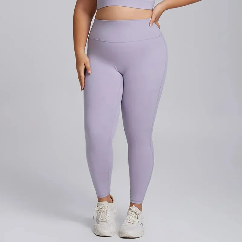 Plus Size High Stretch Yoga Leggings