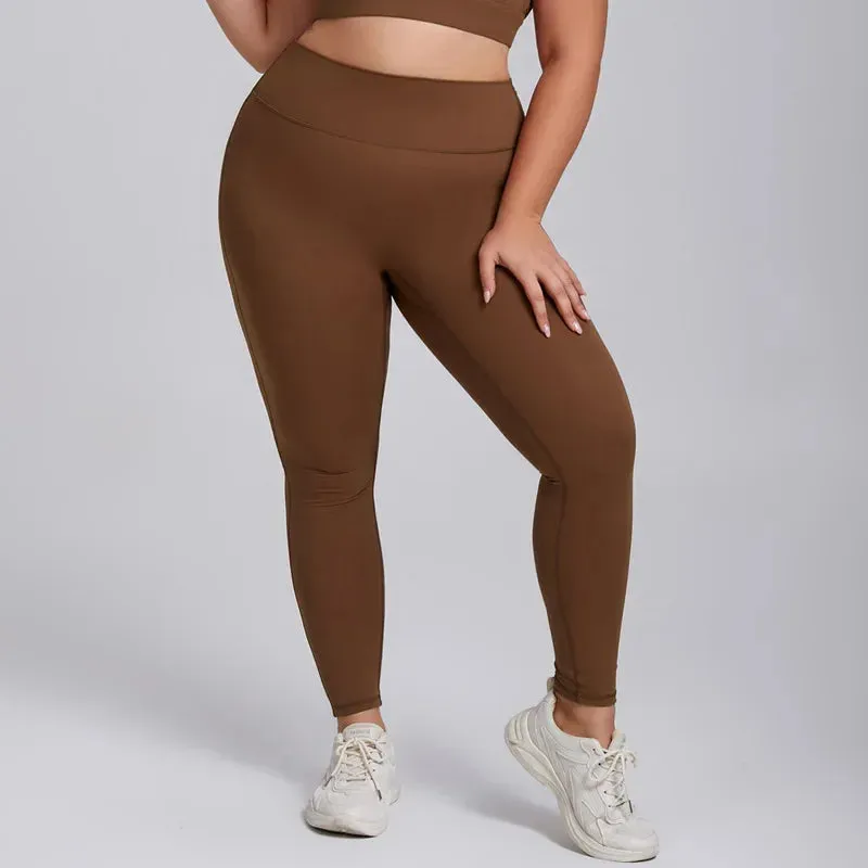Plus Size High Stretch Yoga Leggings