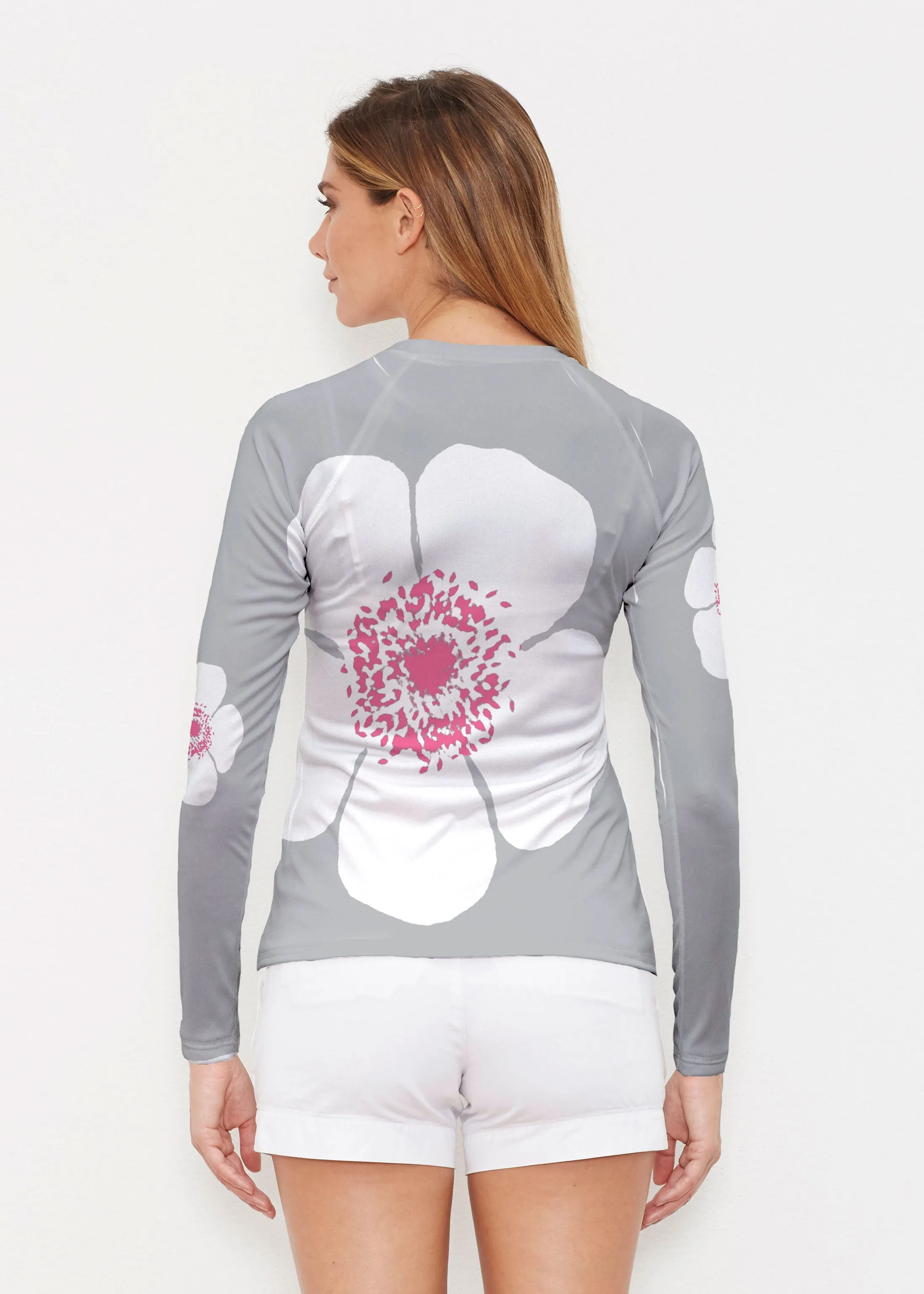 Poppy Grey (7016) ~ Long Sleeve Rash Guard