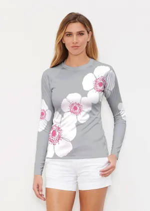Poppy Grey (7016) ~ Long Sleeve Rash Guard