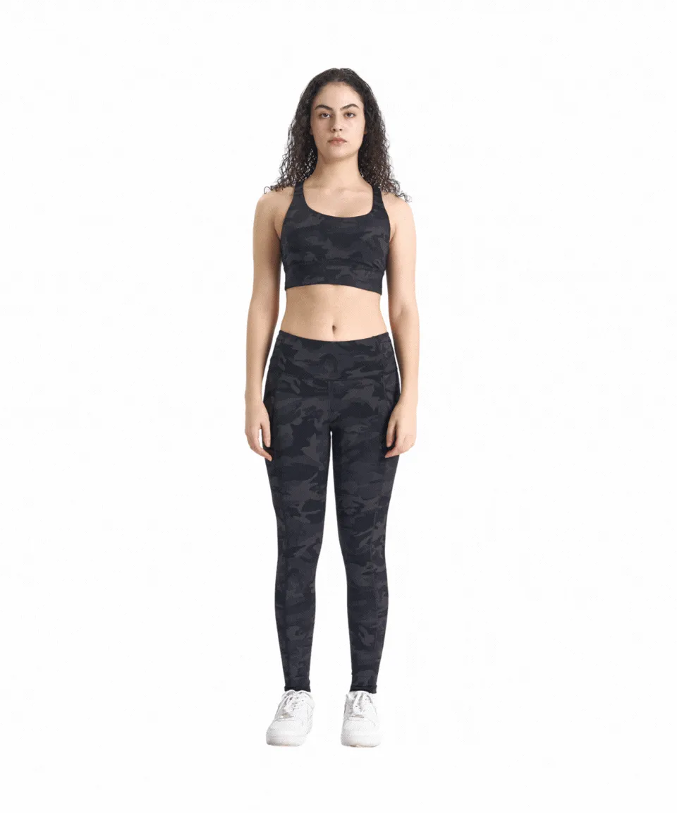 PowerForm Cross Back Long Line Bra (with built in pads)