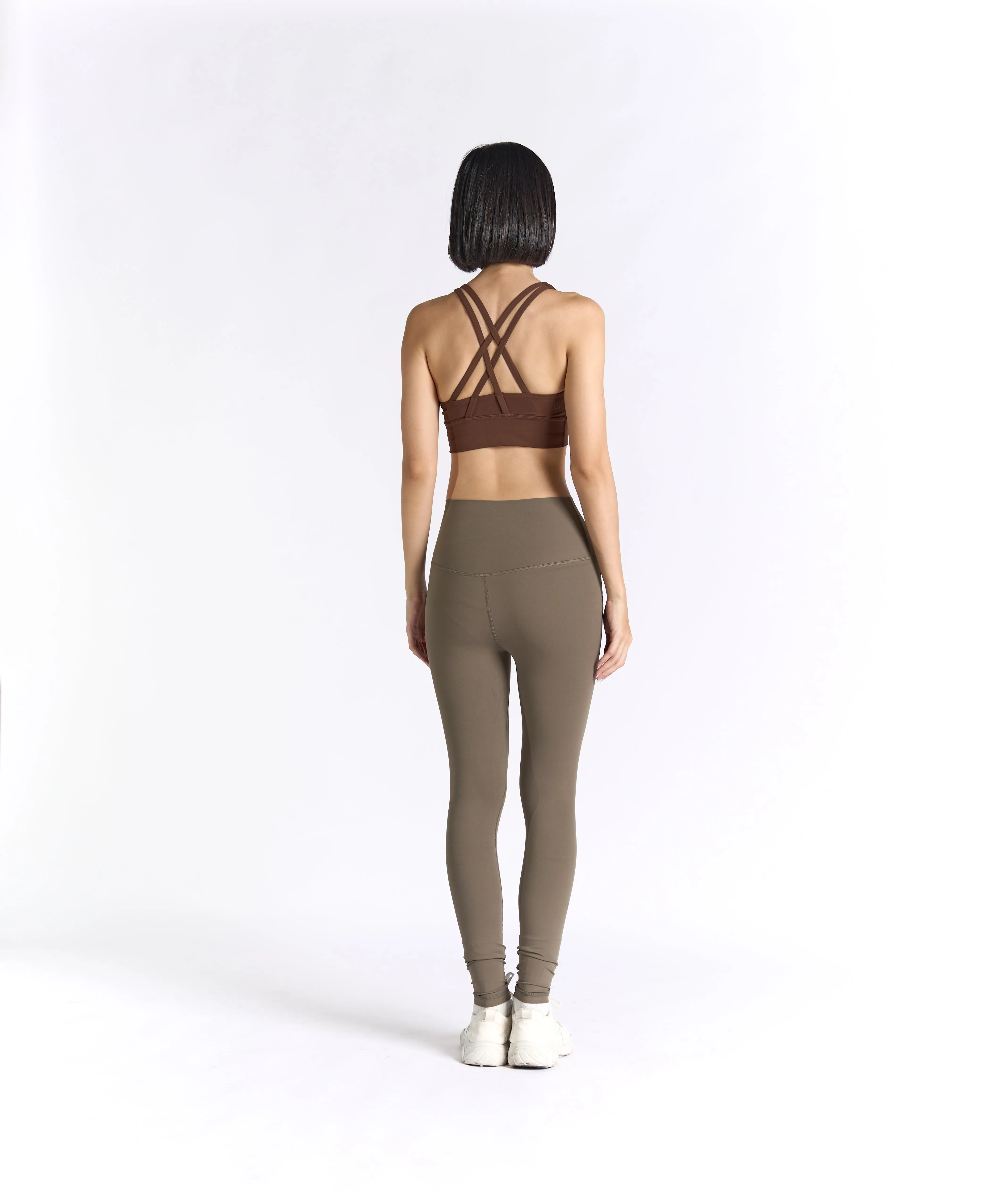 PowerForm Cross Back Long Line Bra (with built in pads)