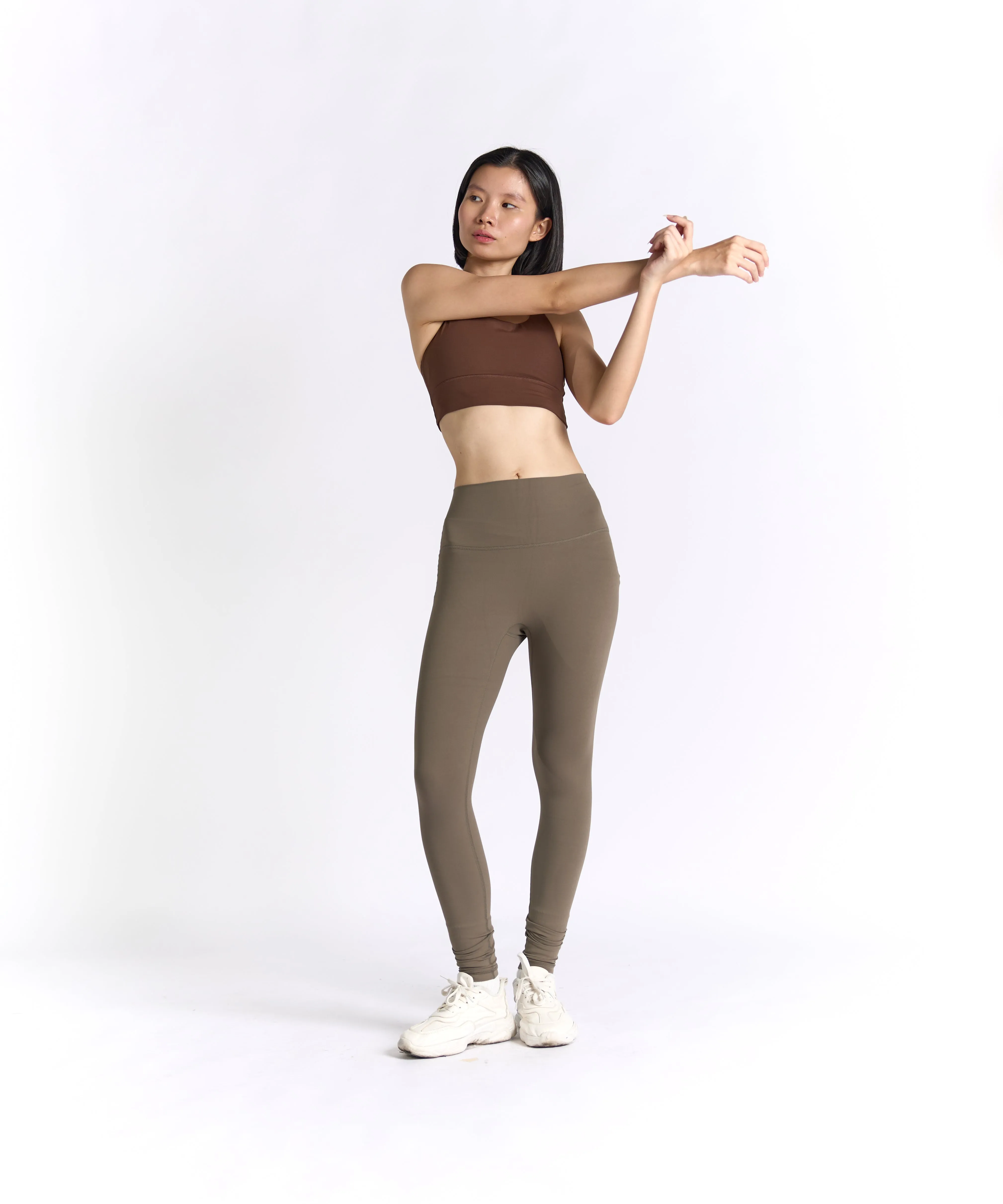 PowerForm Cross Back Long Line Bra (with built in pads)