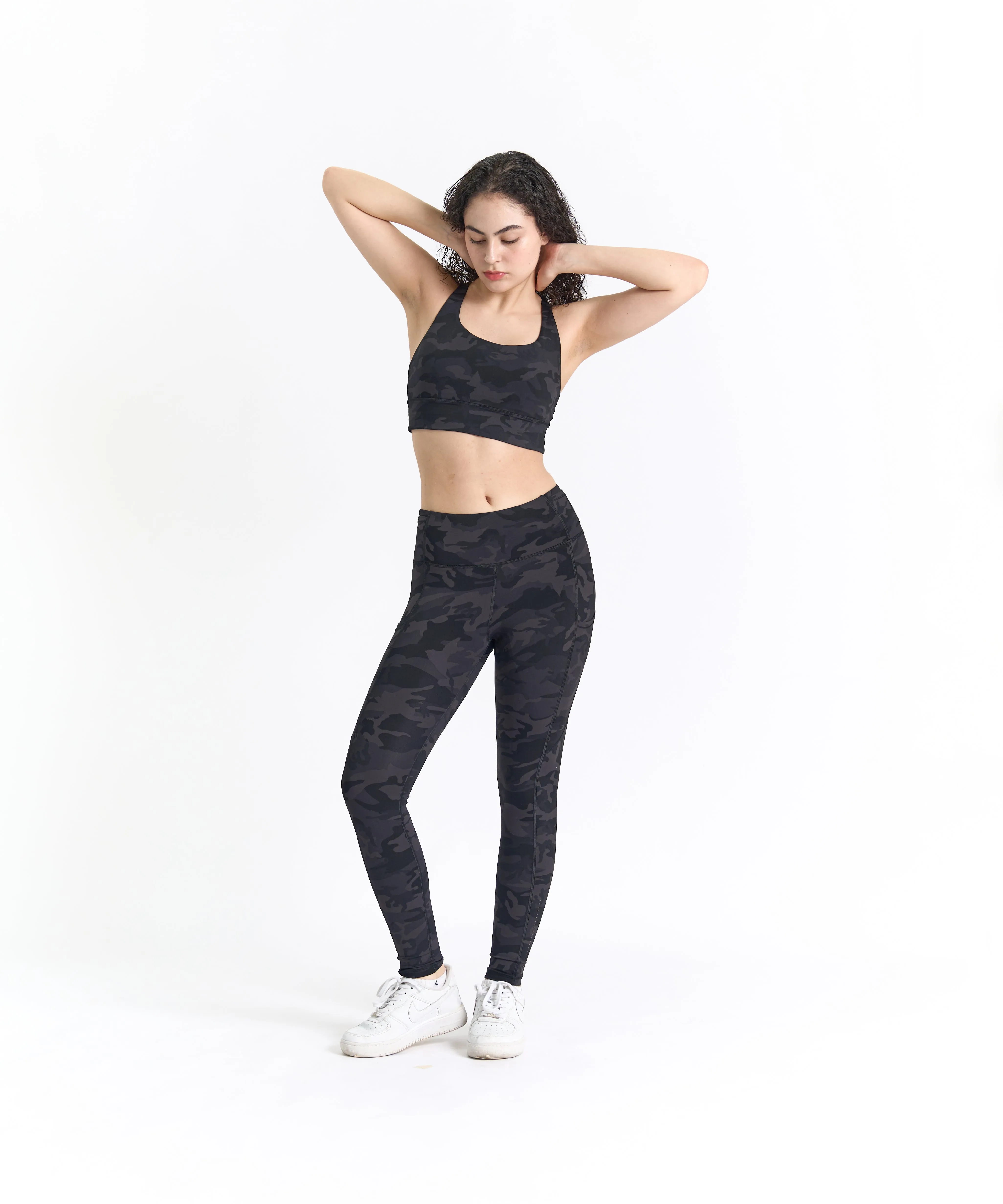 PowerForm Cross Back Long Line Bra (with built in pads)