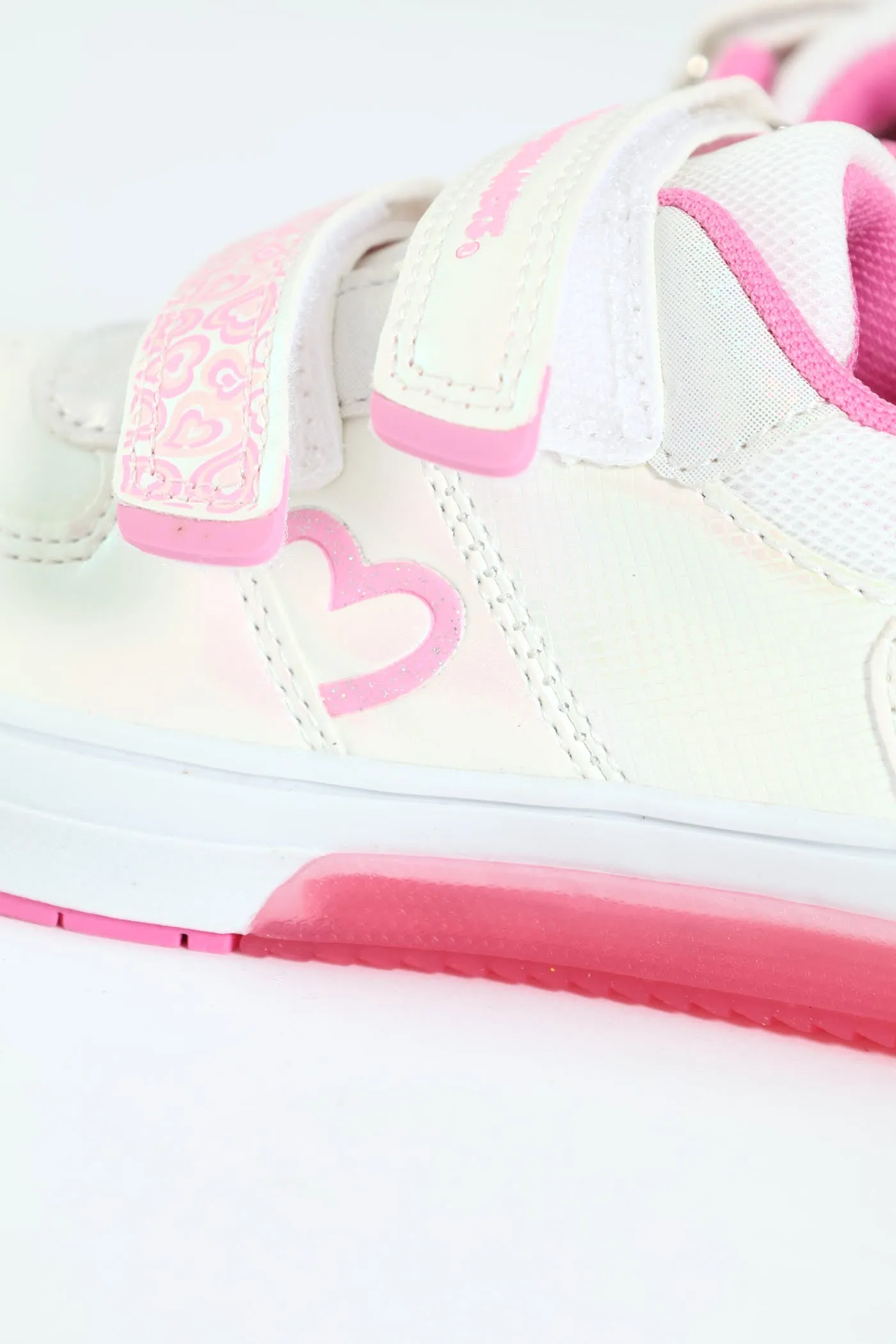 Pre-Girls Light Up Sneaker - White