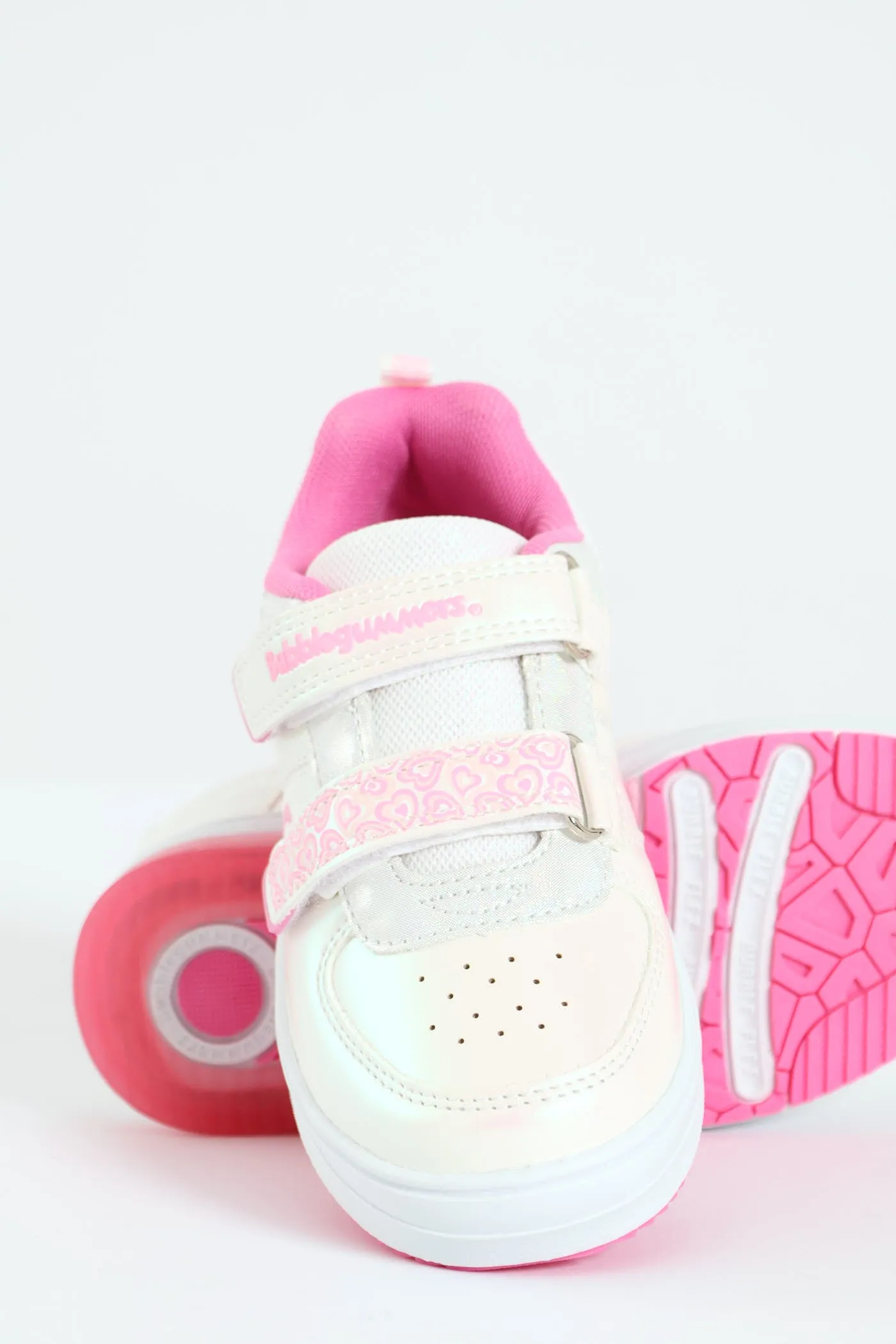 Pre-Girls Light Up Sneaker - White