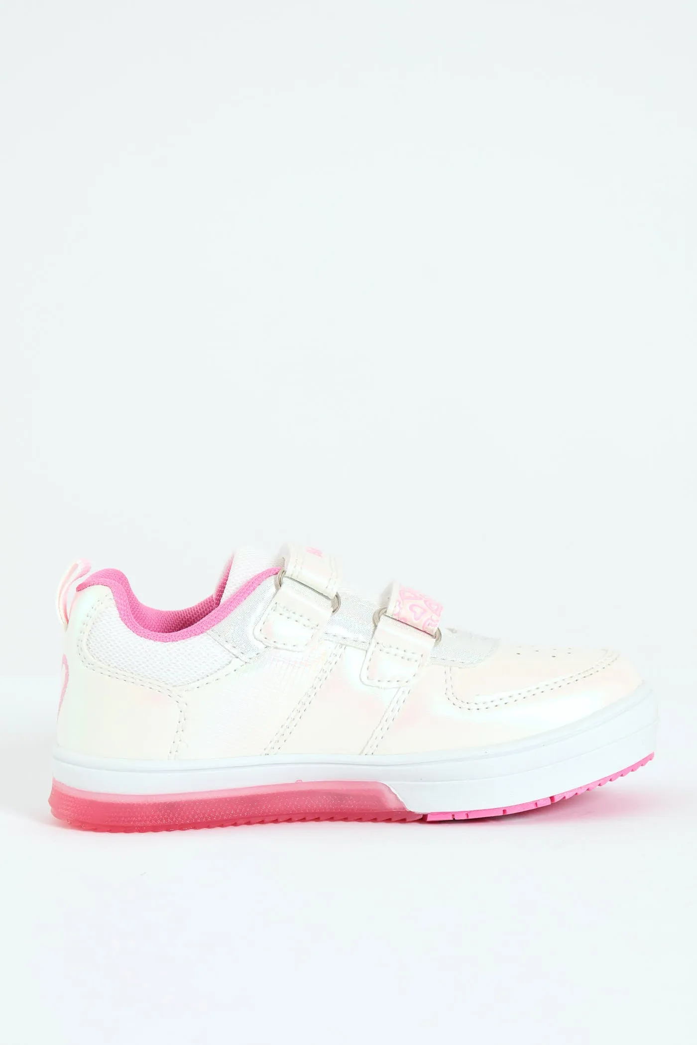 Pre-Girls Light Up Sneaker - White