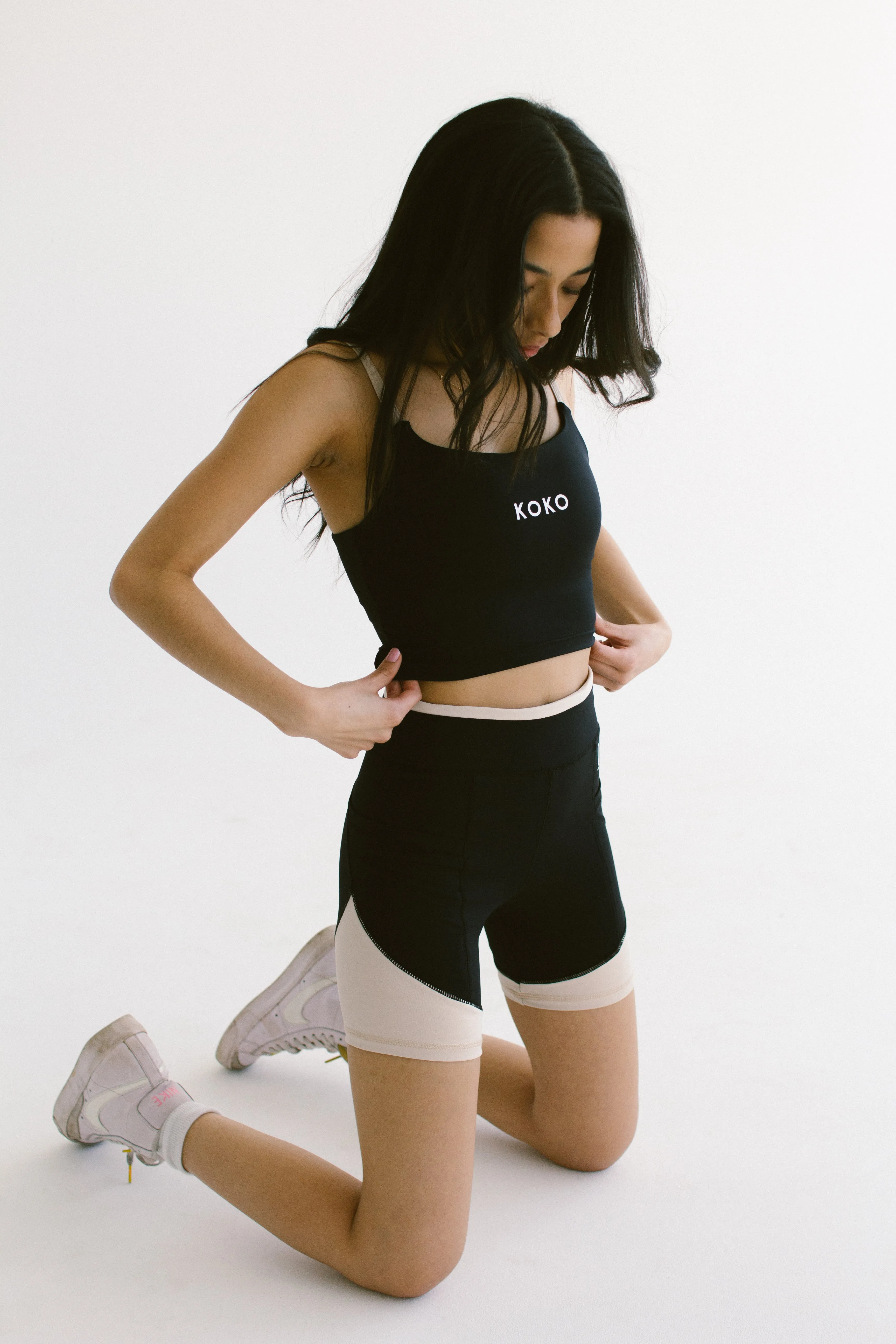 Premium Luxe Shorty Shorts - Espresso