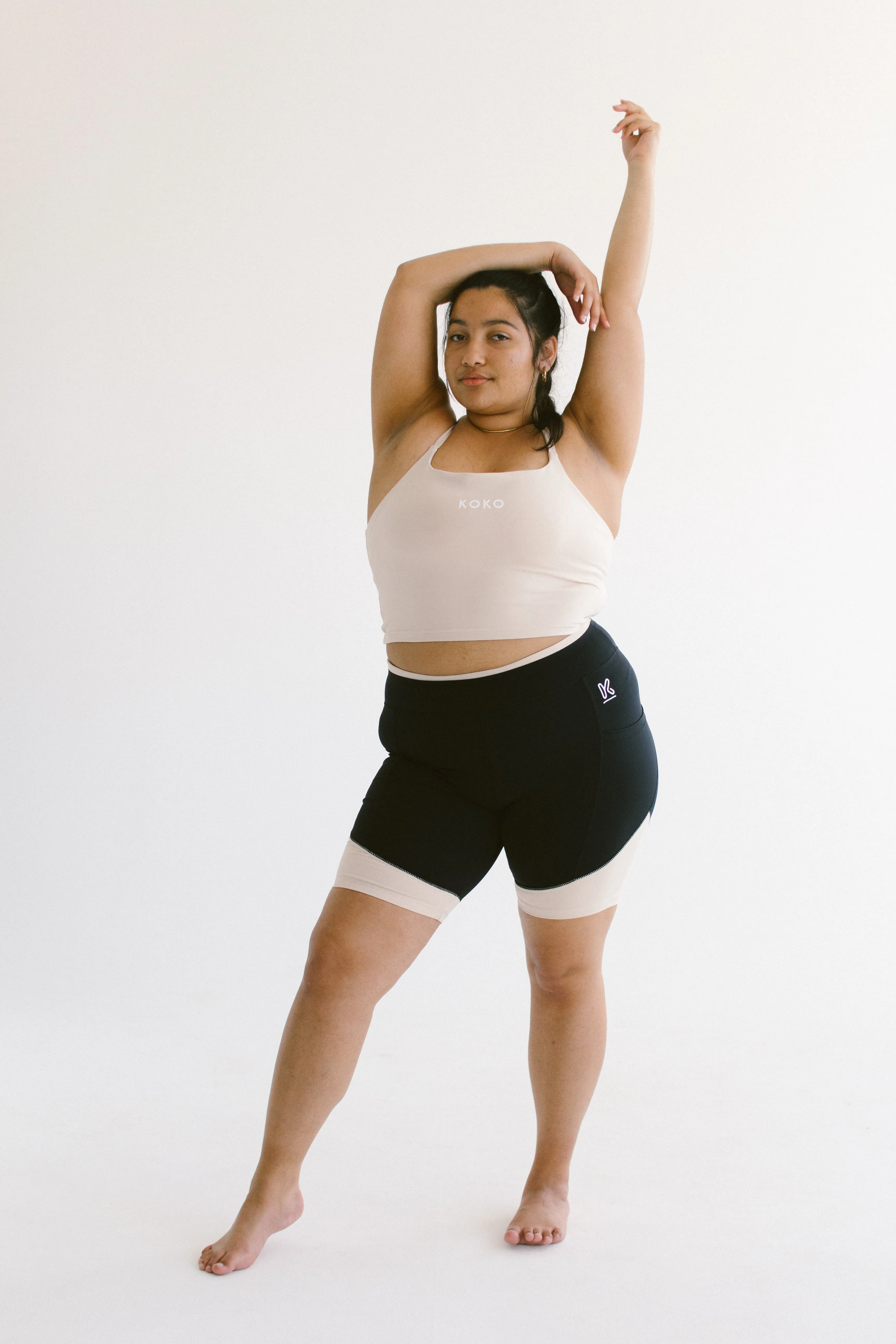Premium Luxe Shorty Shorts - Espresso