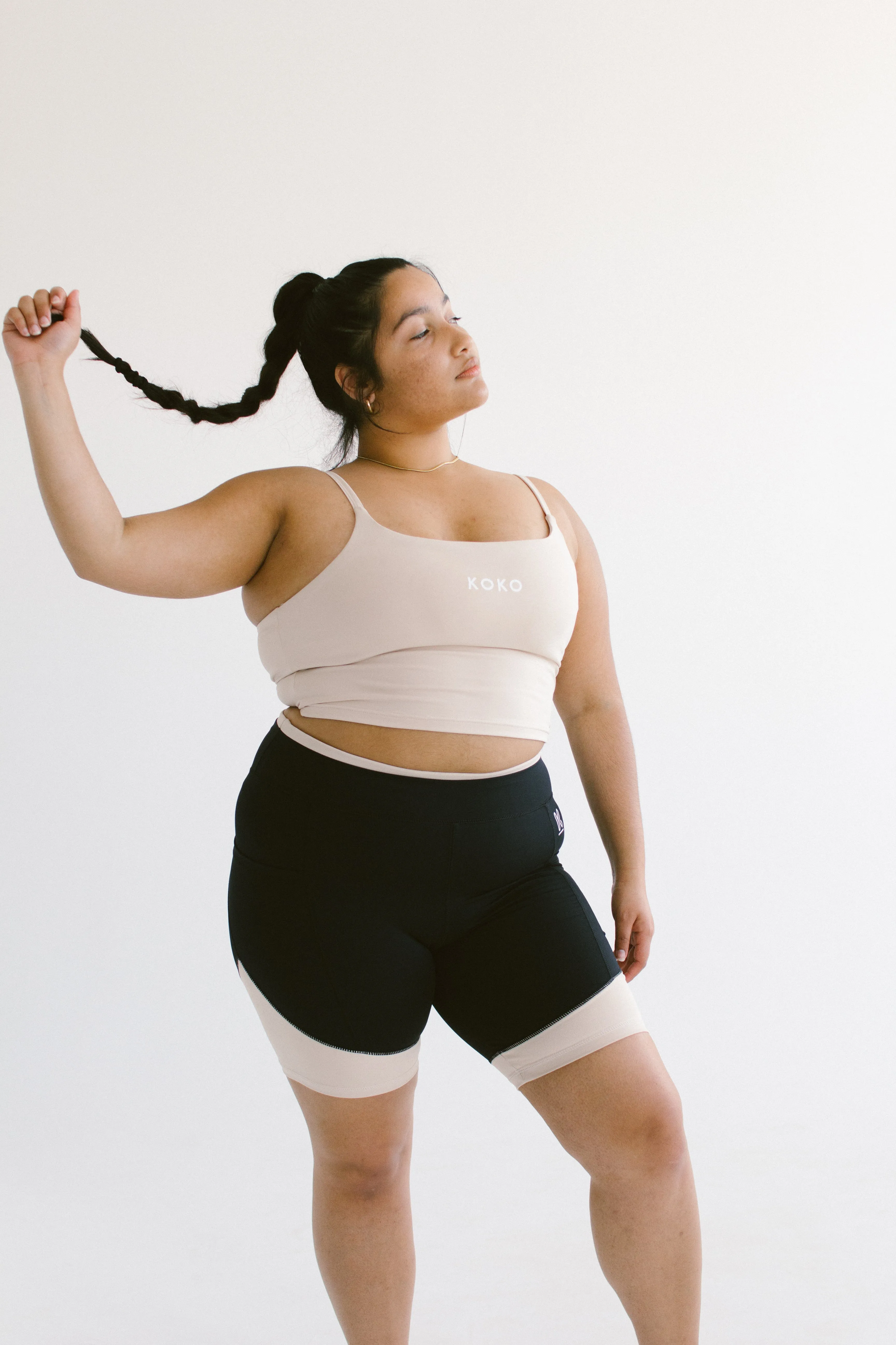 Premium Luxe Shorty Shorts - Espresso