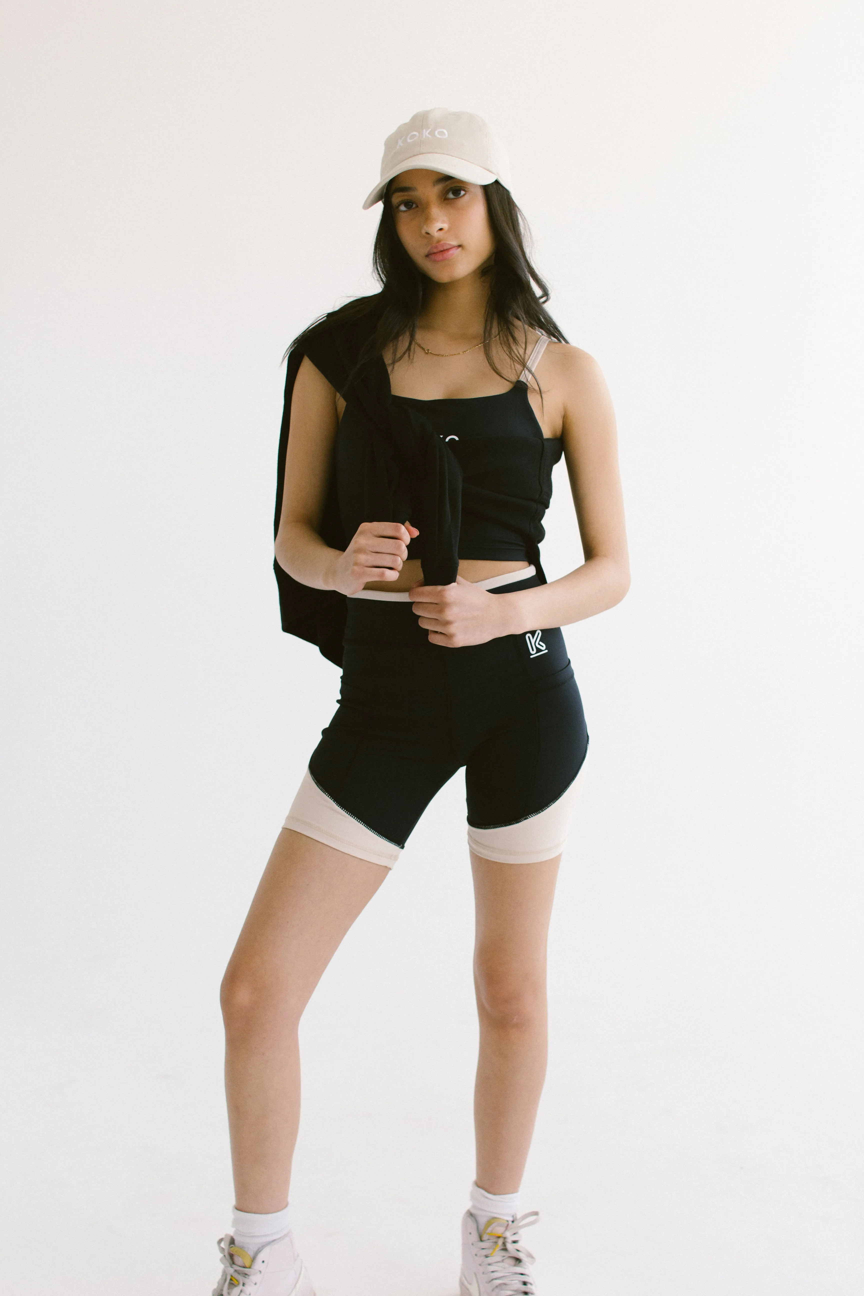 Premium Luxe Shorty Shorts - Espresso