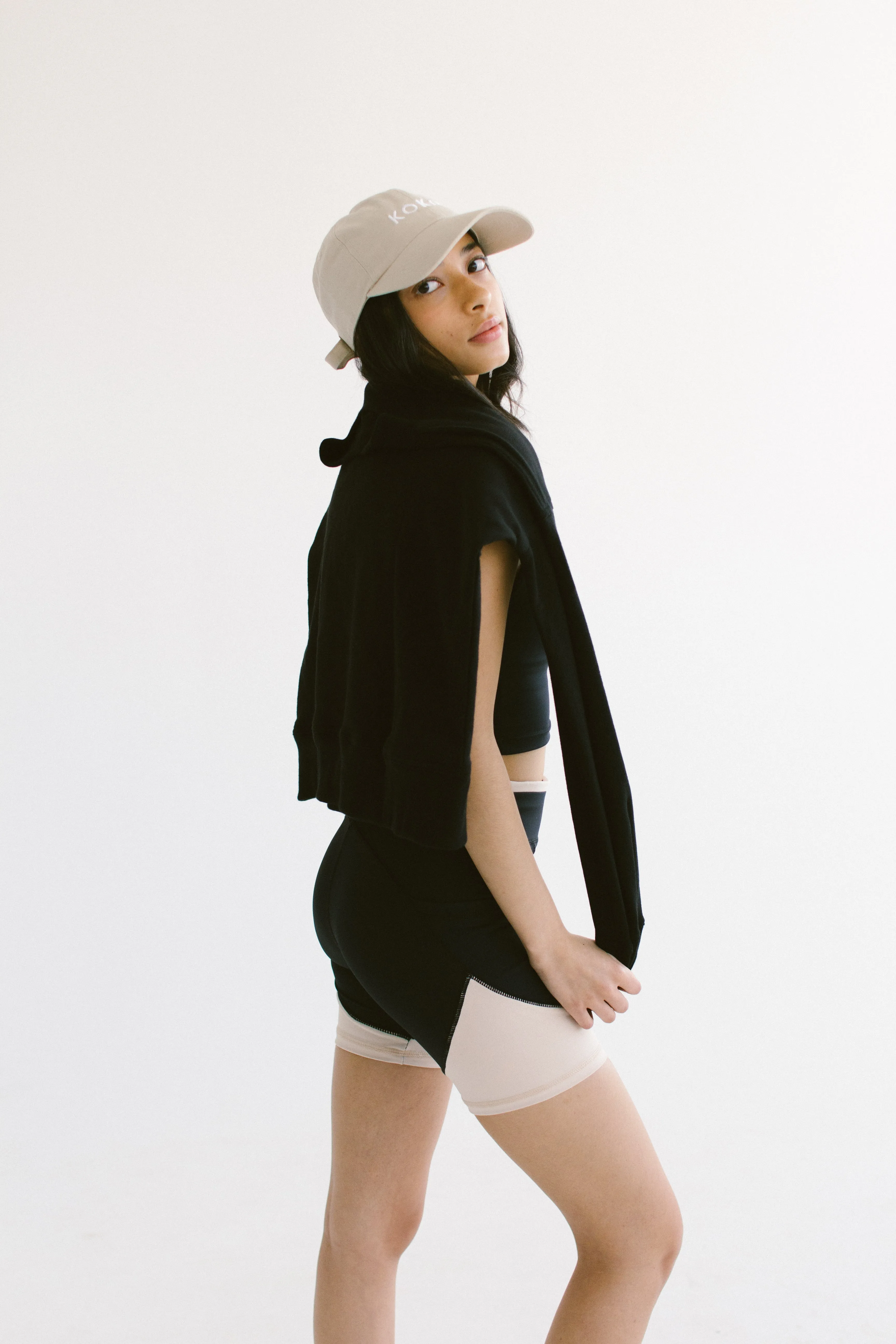 Premium Luxe Shorty Shorts - Espresso