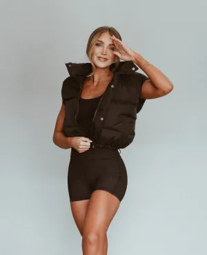 Puffer Vest - Black