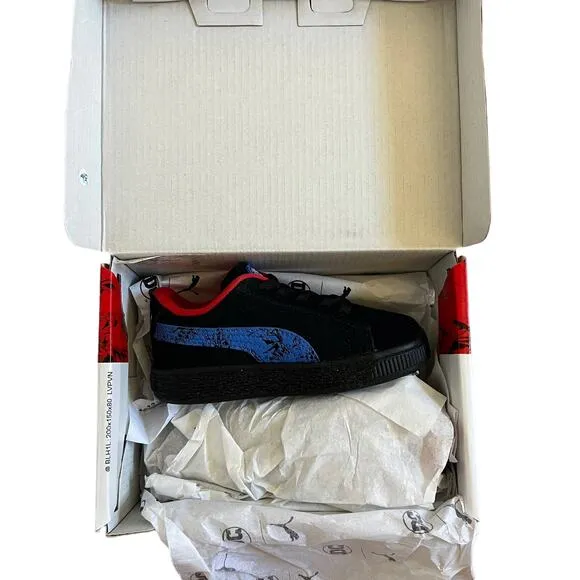 PUMA x DC Justice League Suede Little Kids' Shoes NEW Size 7