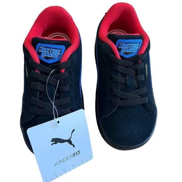 PUMA x DC Justice League Suede Little Kids' Shoes NEW Size 7