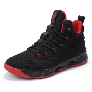 Pure Color High Top Basketball Shoes