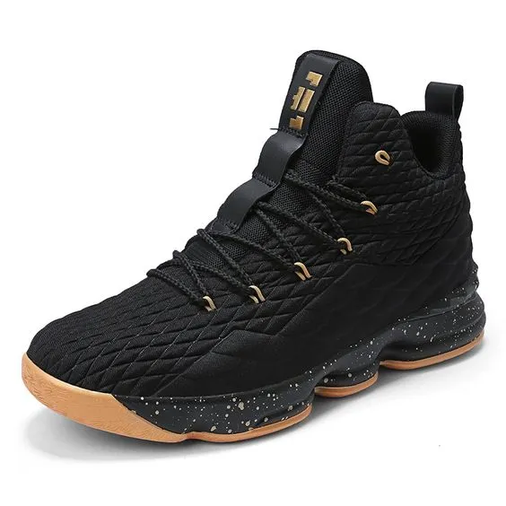 Pure Color High Top Basketball Shoes
