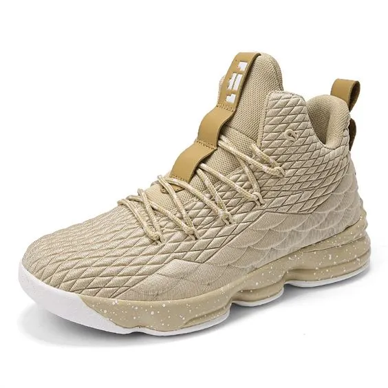 Pure Color High Top Basketball Shoes