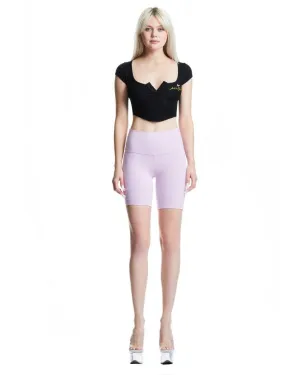 Purrfect Hi-Waisted Biker Short