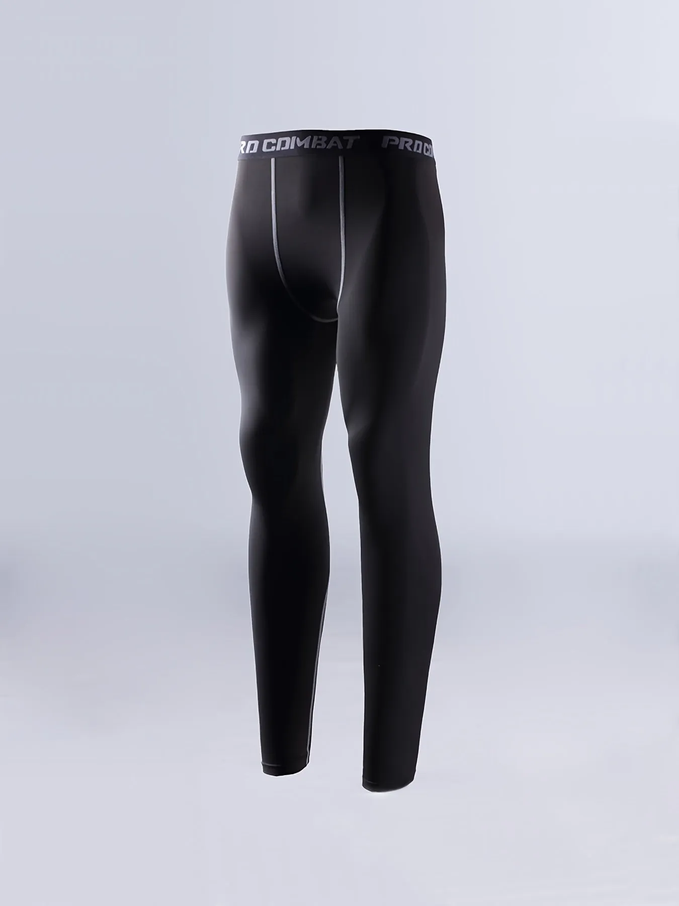 Quick Dry Compression Leggings for Men - Ideal for Running, Sports, and Fitness Training
