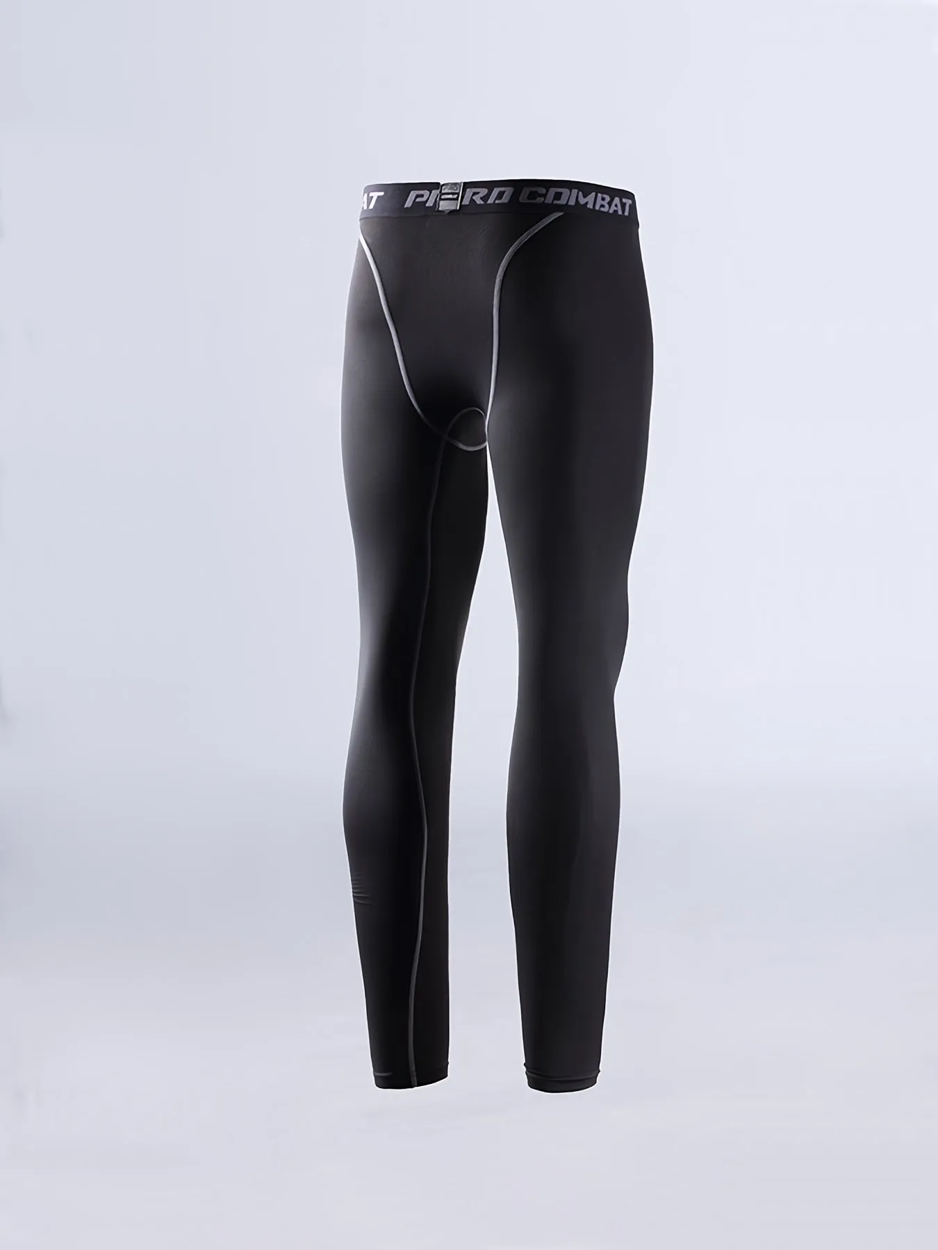 Quick Dry Compression Leggings for Men - Ideal for Running, Sports, and Fitness Training