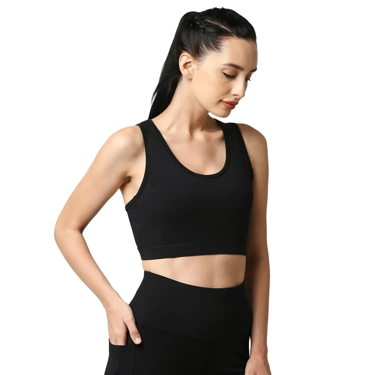 Quick-Dry Sports Bra & High Waist Legging Set