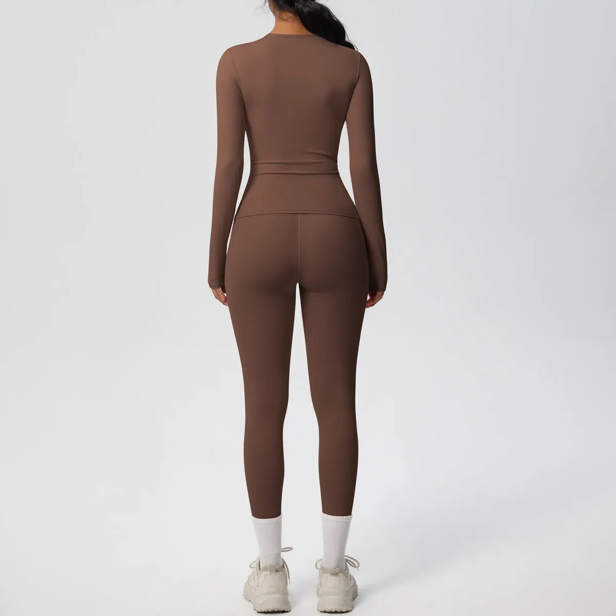 Quick Drying Long Sleeve Yoga Thin Sports Set