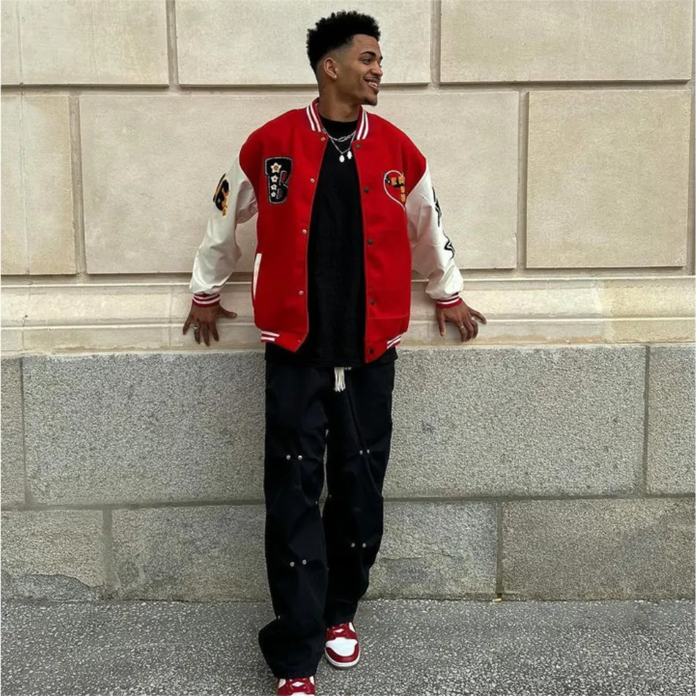 "High Street Rivet Braided Rope" Sweatpants