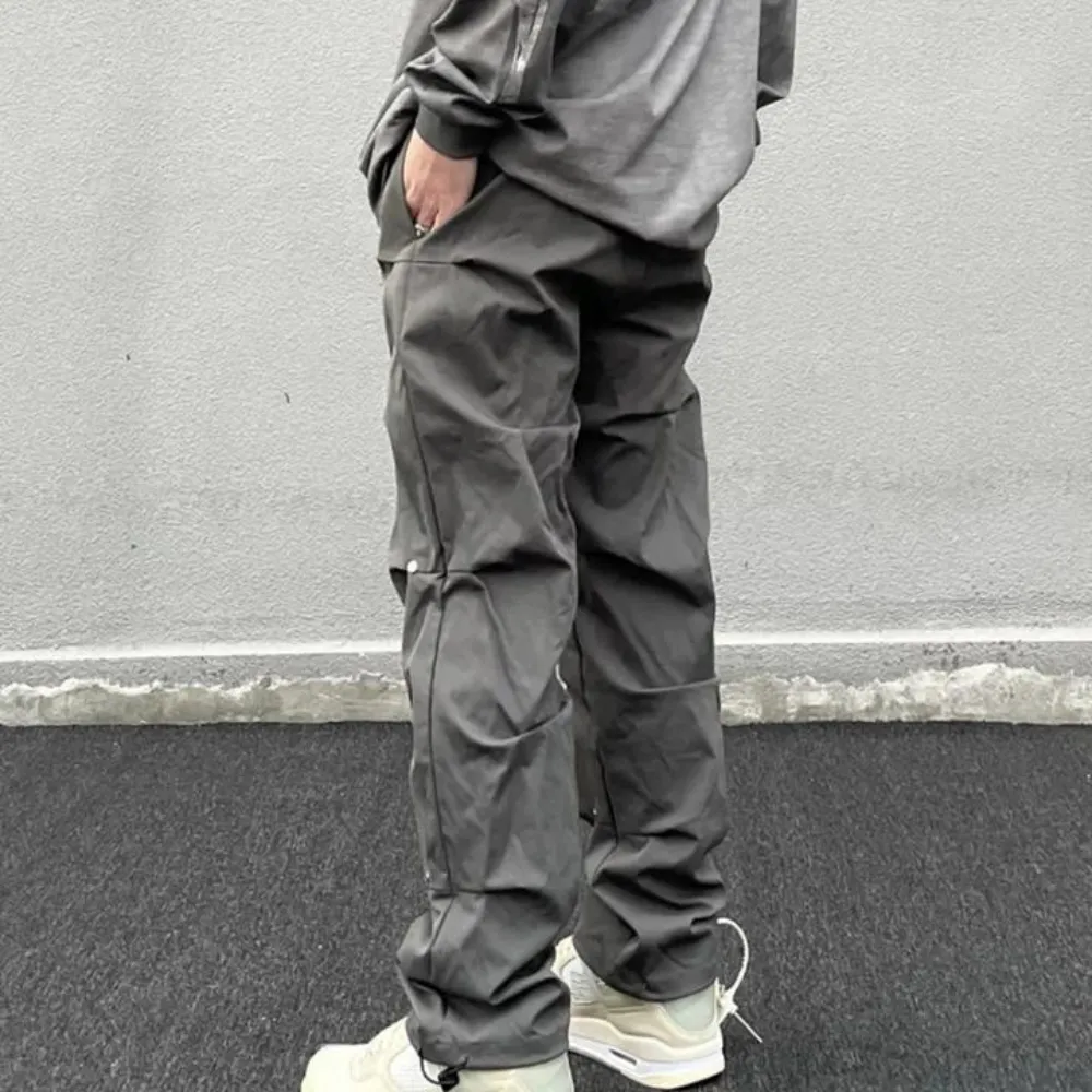 "High Street Rivet Braided Rope" Sweatpants