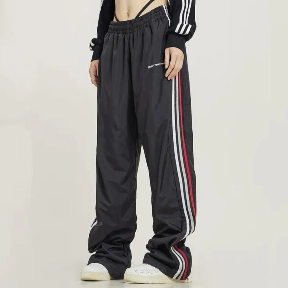 "High street Straight Wide Leg" Sweatpants