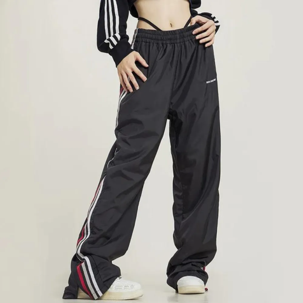"High street Straight Wide Leg" Sweatpants