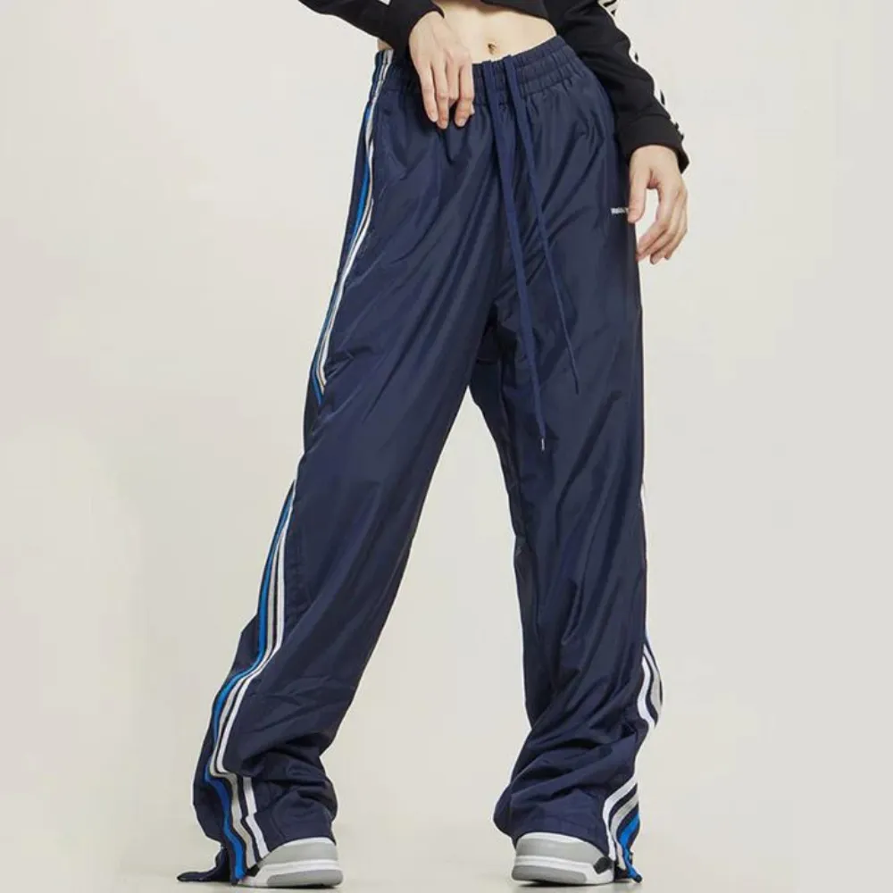 "High street Straight Wide Leg" Sweatpants