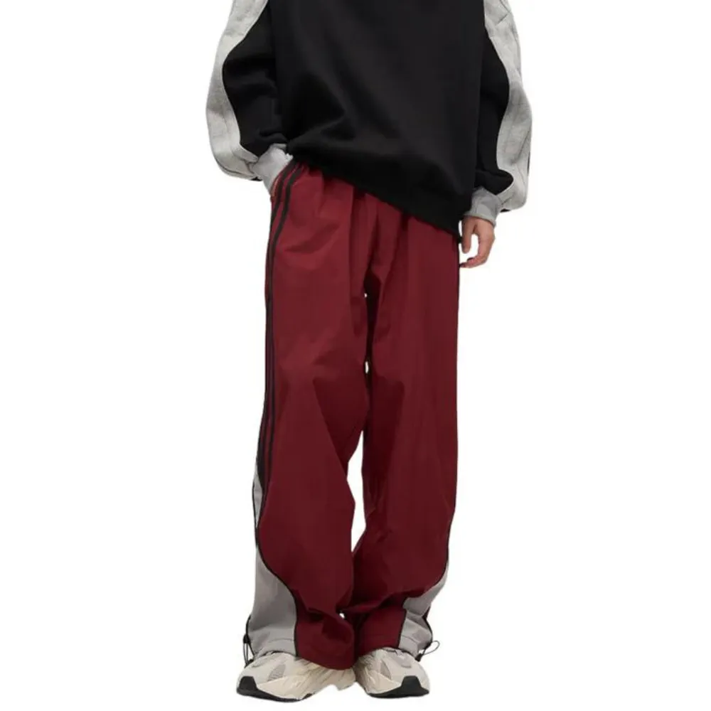 "Retro Side Stripe Panel" Sweatpants